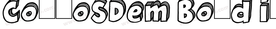 CorpoSDem Bold Italic字体转换